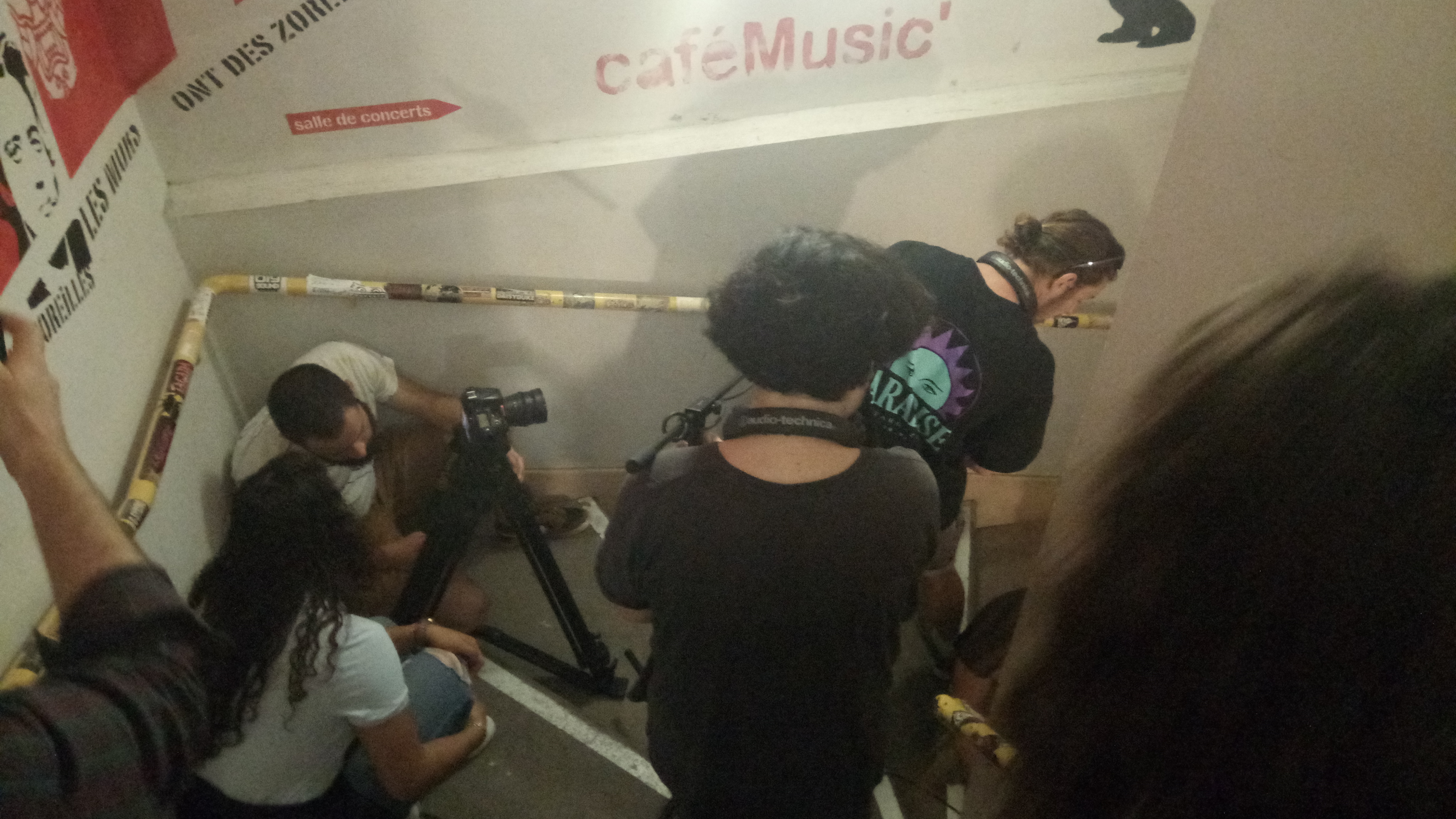 jour 1 enregistrement des baguettes et de la voix