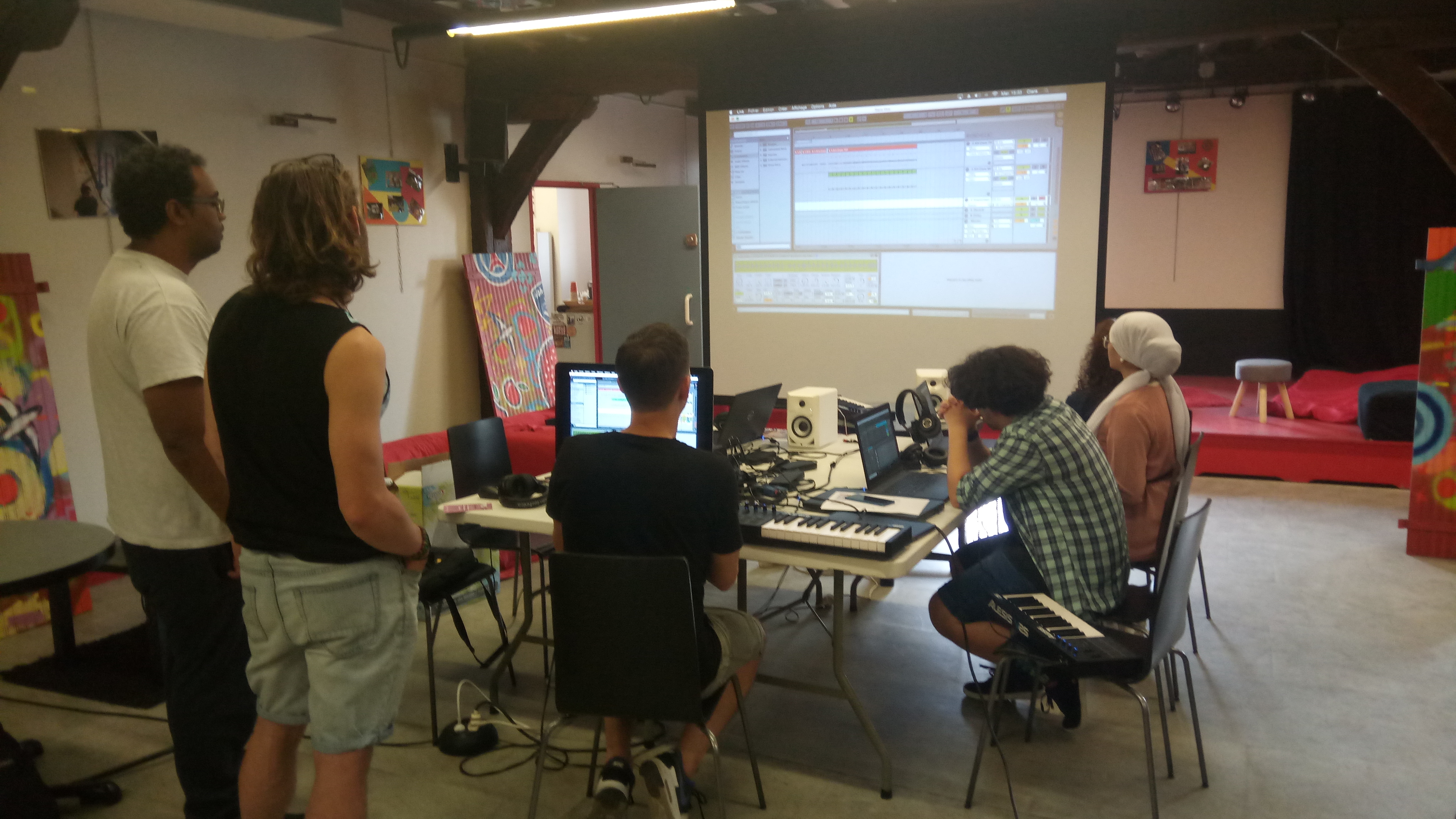 Jour 2 enregistrement son atelier