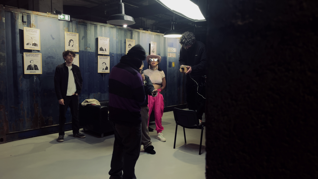 Making Fôô du clip avec David Bross