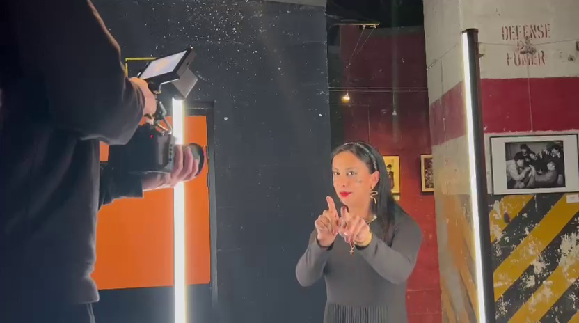 Making Fôô du clip avec David Bross